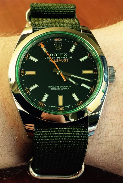 rolex milgauss models|rolex milgauss nato.